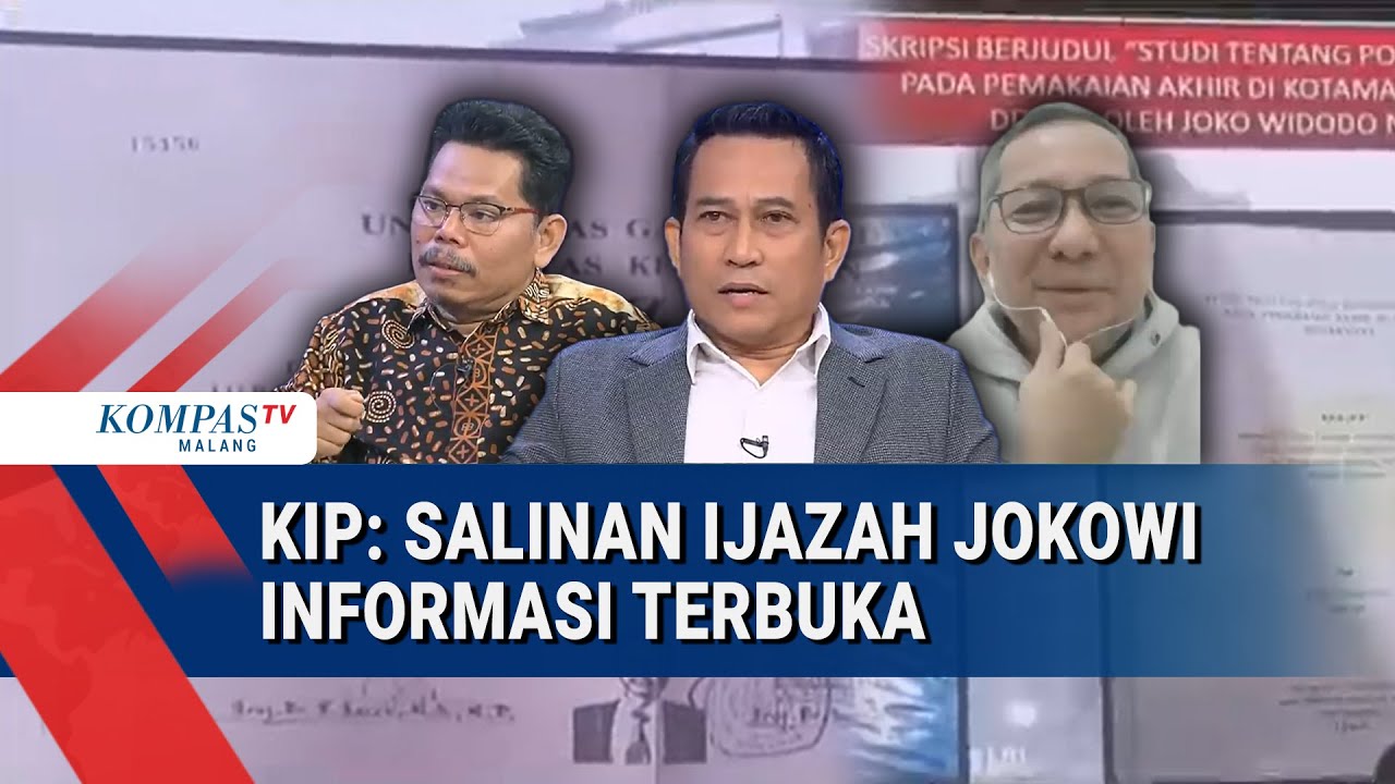 KIP Kabulkan Gugatan soal Keterbukaan Ijazah Jokowi