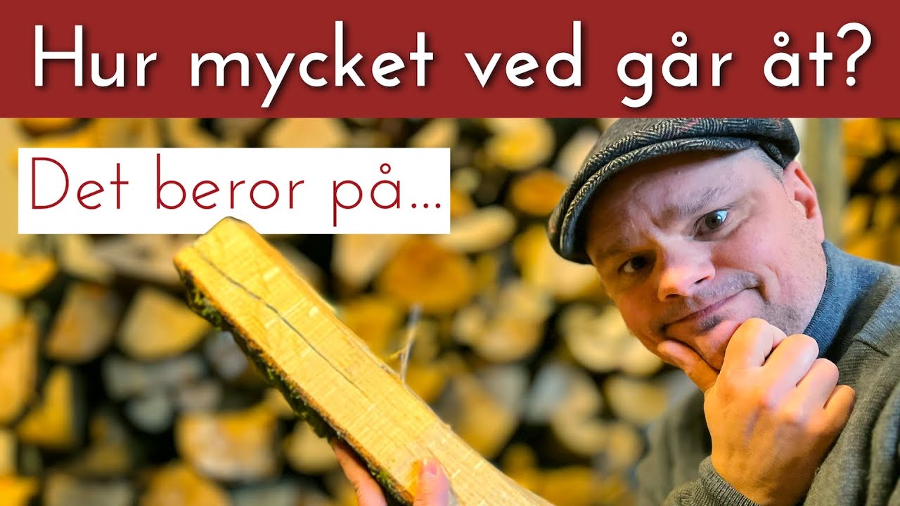 Hur mycket ved behöver jag lägga i vedpannan?