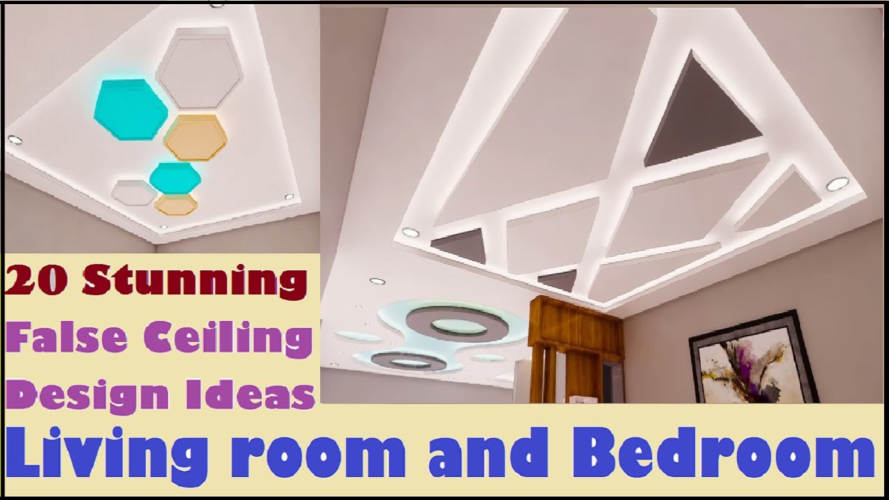 20 Stunning False Ceiling Designs For Living Room || False Ceiling Ideas 2024  || Ceiling  designs