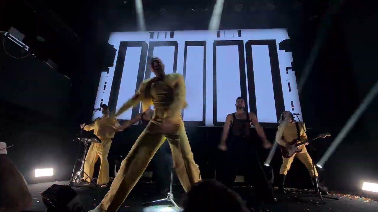 The Roop - On Fire - Lituania - Eurovisión on tour - Teatro Magno - Madrid (25-10-24)