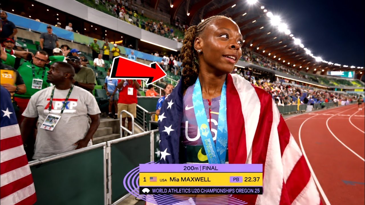 Watch - Mia Maxwell Wins Women's 200m Race Today, World Athletics U20 Championship Highlights 2026