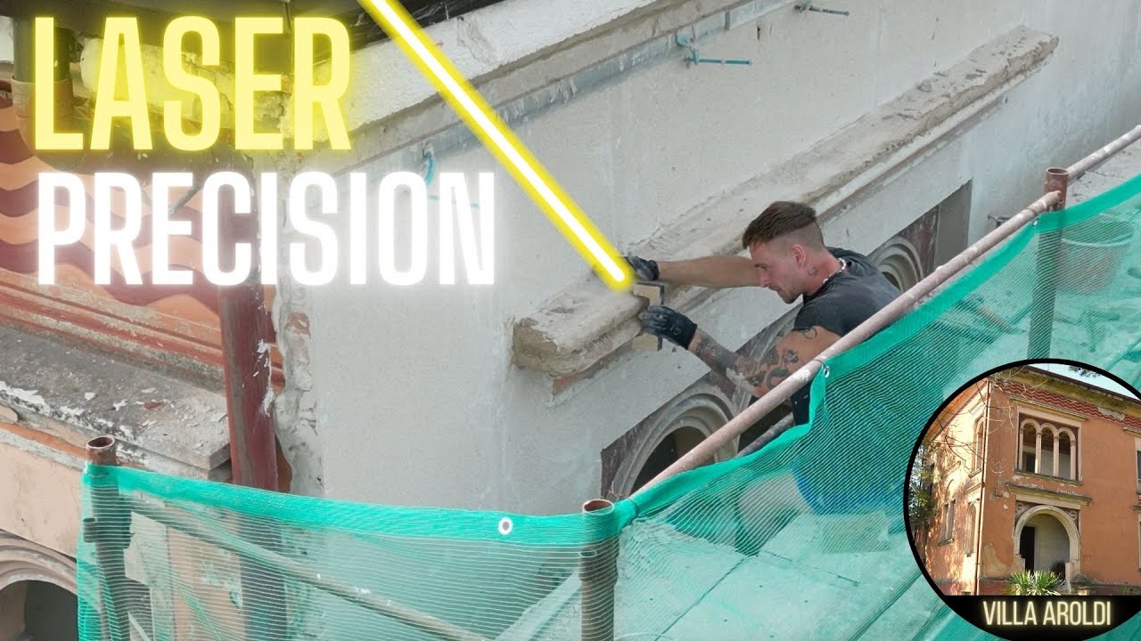 Algolaser Delta: создание высокотехнологичных карнизов с совершенством. Эпизод 40 нашего ремонта ...