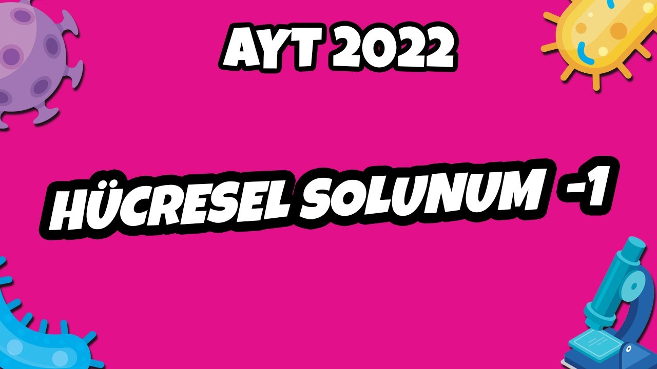 AYT Biyoloji - Hücresel Solunum -1 | AYT Biyoloji 2022 #hedefekoş