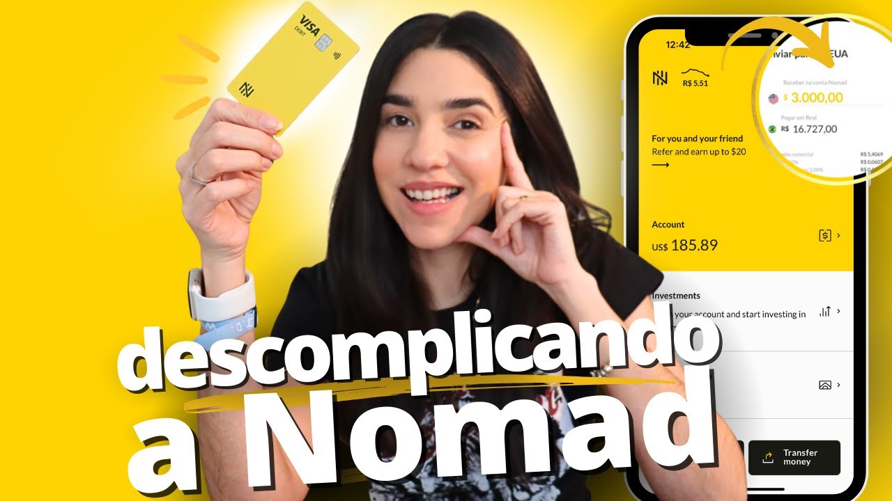 NOMAD CONTA GLOBAL E CART&Atilde;O INTERNACIONAL: Tire todas as d&uacute;vidas de uma vez por todas!