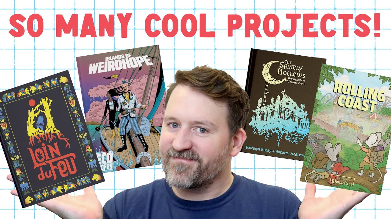 The coolest TTRPGs ever?!