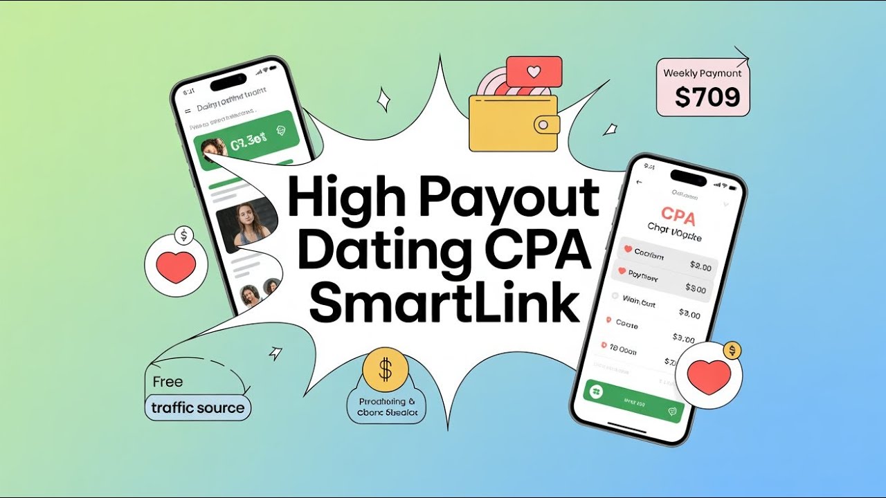 High Payout Dating CPA Smartlink 2026 | Best CPA Network for Beginners