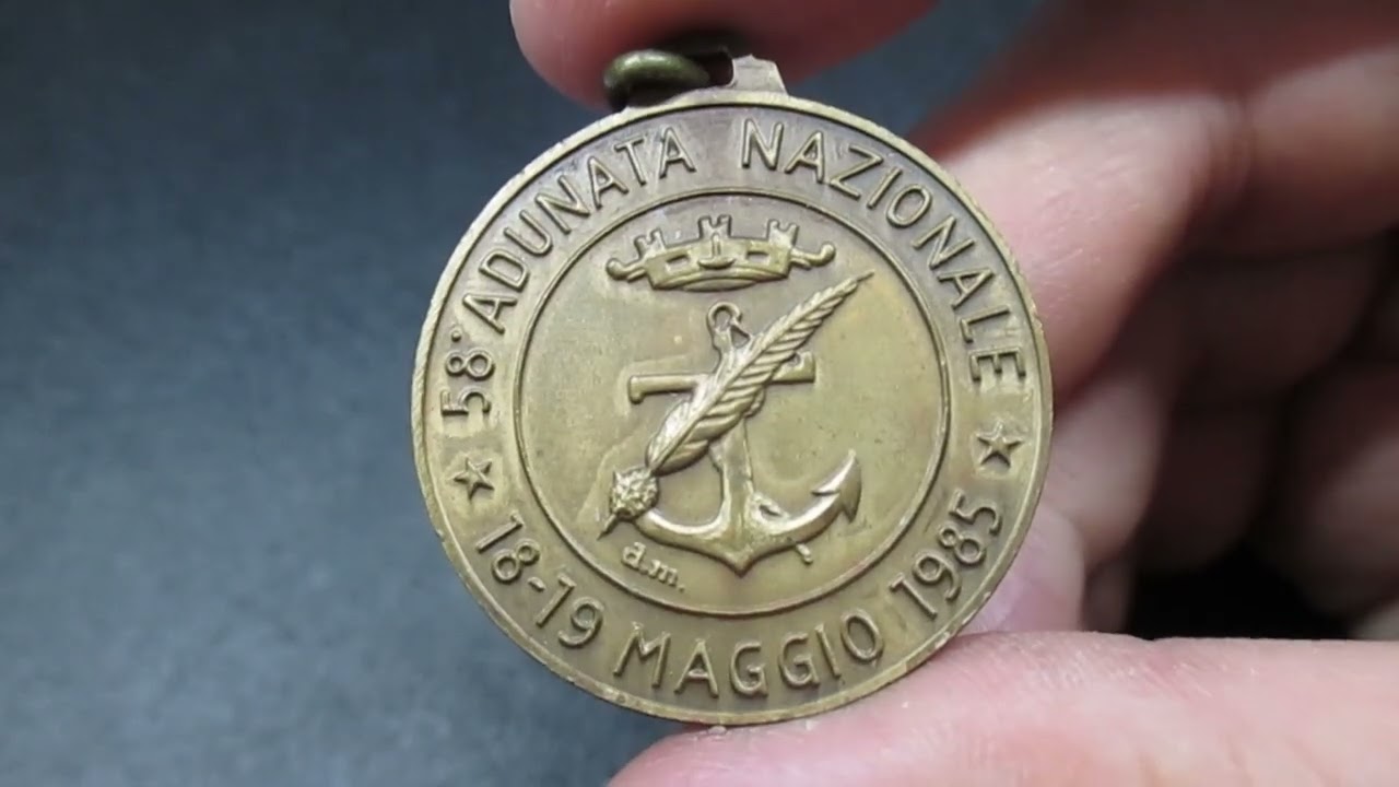Medaglia 58° Adunata Nazionale degli Alpini - La Spezia 1985