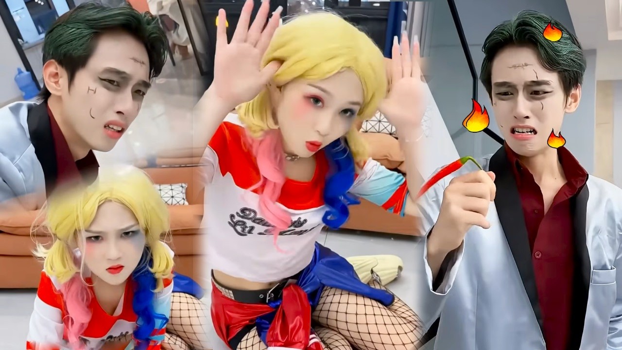Os corpos dos dois acabaram ficando sensíveis um ao outro#DiaboLilith #HumorÁcido #CosplayBrasil