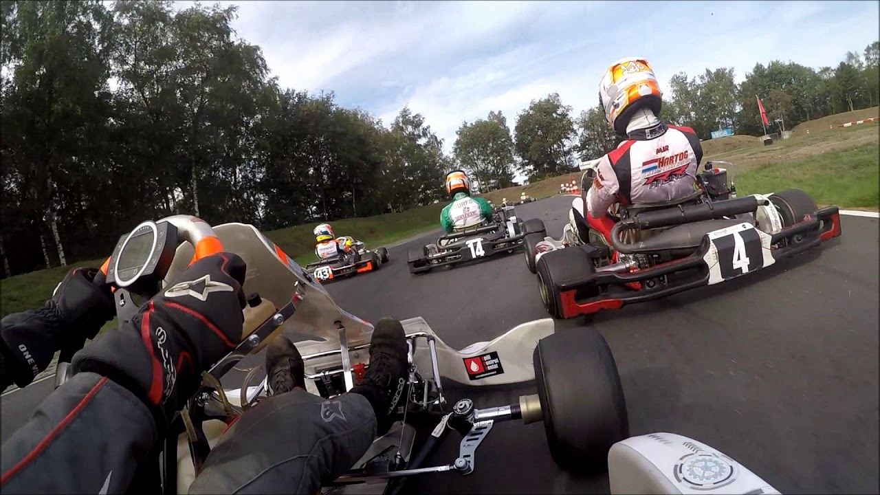 Onboard GoPro Rotax Max Senior | Circuit De Landsard | Dutch Rotax Max Challenge Round 7