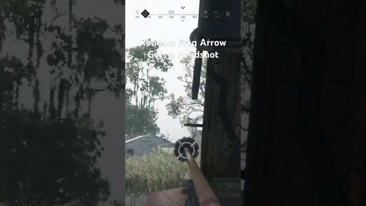 Random Frag Arrow Gets a Direct Impact Kill: Hunt Showdown