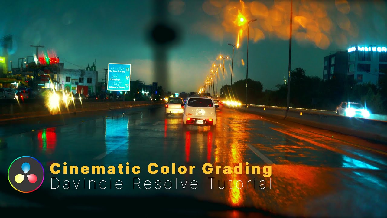 Cinematic Color Grading In DaVinci Resolve Tutorial