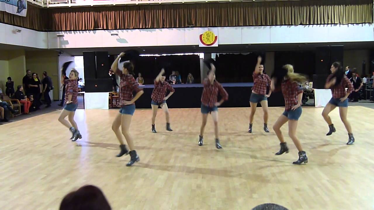 TCS Rebelie - Line dance, Pardubická Ryengle 2014 (Pitbull - Timber ft. Ke$ha)