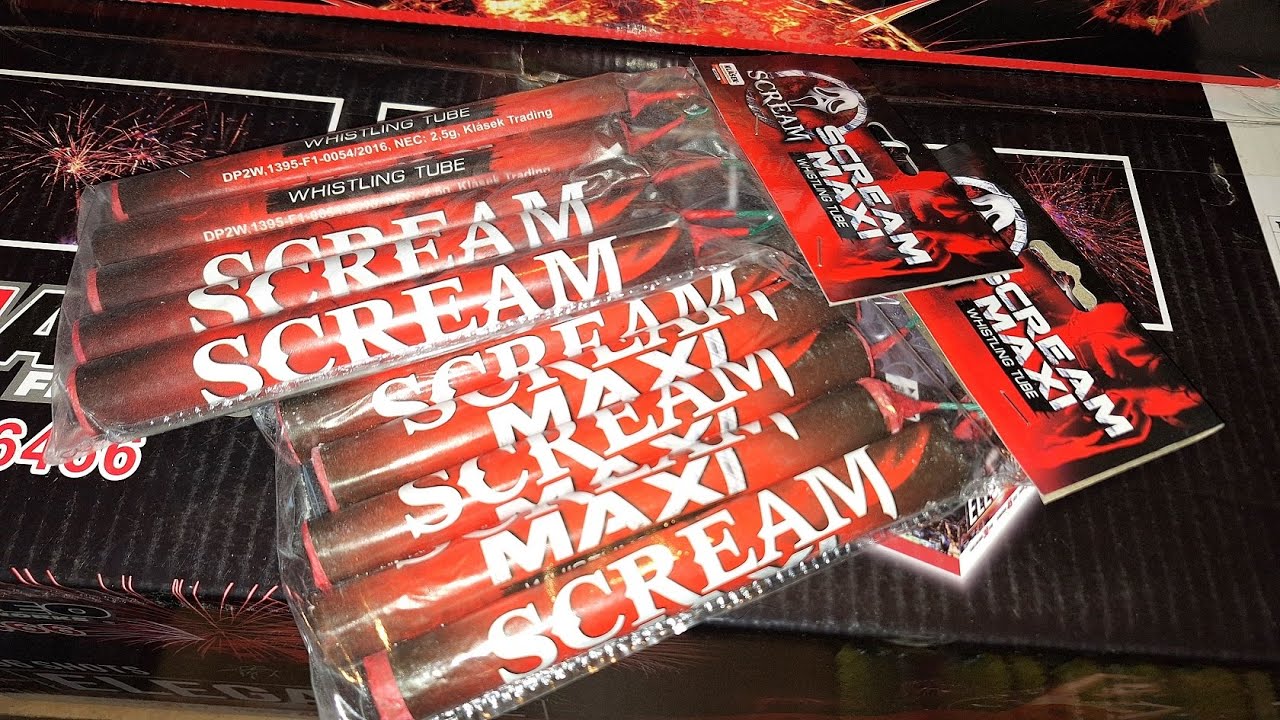 Scream Maxi Luchthuilers ✨ Klasek Eurostar Fireworks 🎆 Oud & Nieuw 2024-2025