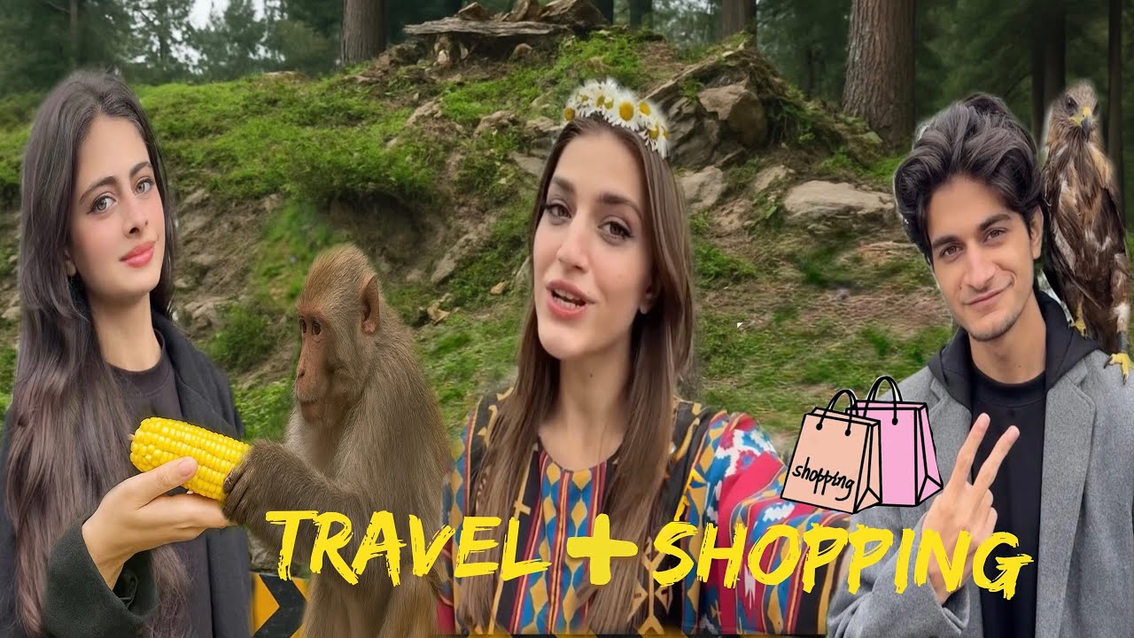 Monkey ne Zoya par attack kar diya🐵😂|| Murree se Bht sari shopping ki🛍️