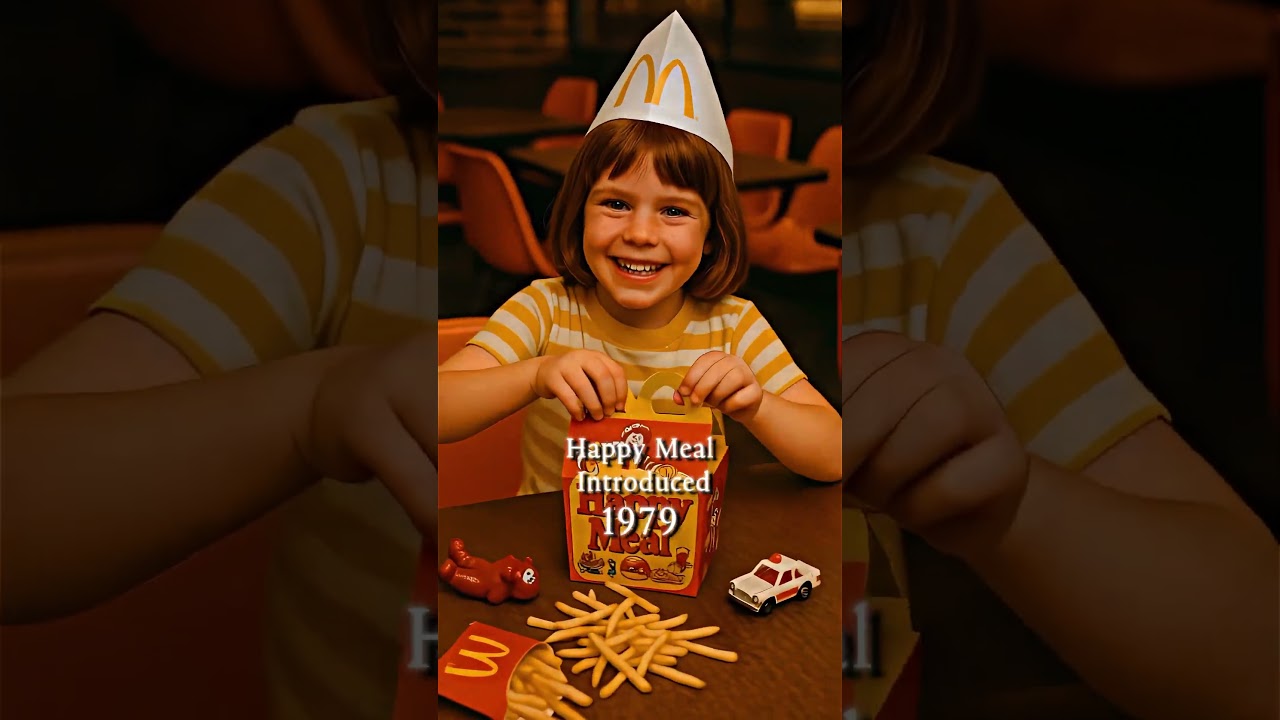 The Evolution Of McDonald&rsquo;s 🍟 #mcdonalds #fastfood #viralvideo #history #ai #fyp #viral #food