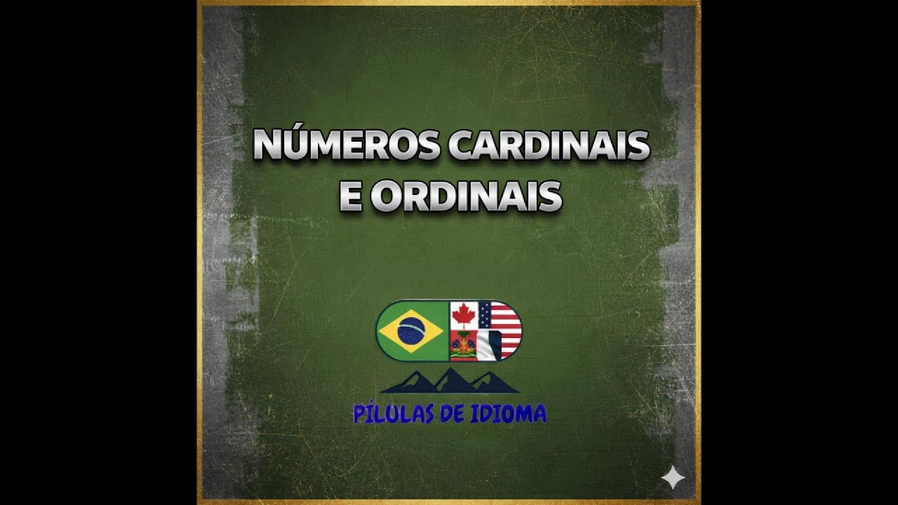 Pílula 5 - Nimewo yo 1 , 2 , 3 , 4 ,5... 1º,  2º,  3º, 4º ,5º...