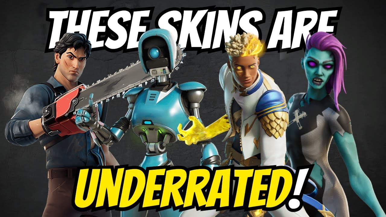 The Most UNDERRATED Skins in Fortnite!