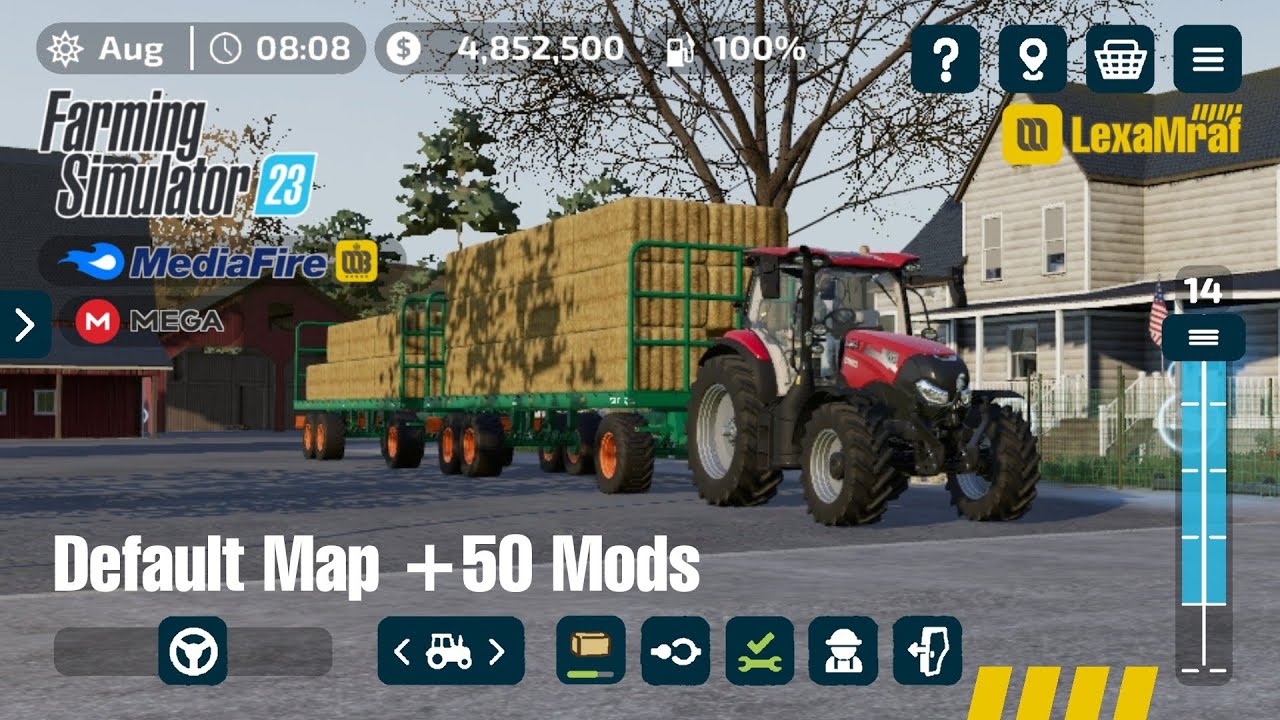 Farming Simulator 23 +50 Mods | Default Map | Fs23