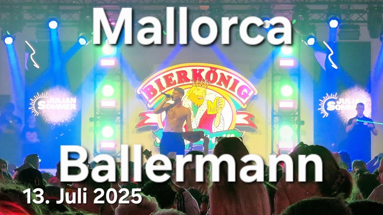 Ballermann | Mallorca | Playa de Palma | VLOG 13. Juli 2025 #party #travel #viral