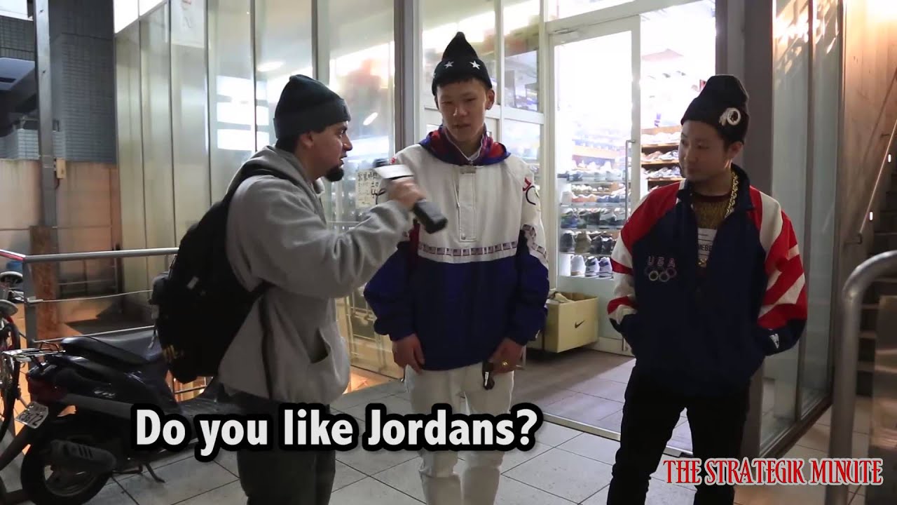 Japanese Sneaker Heads Show their Retro Jordans at SKIT Tokyo, Japan