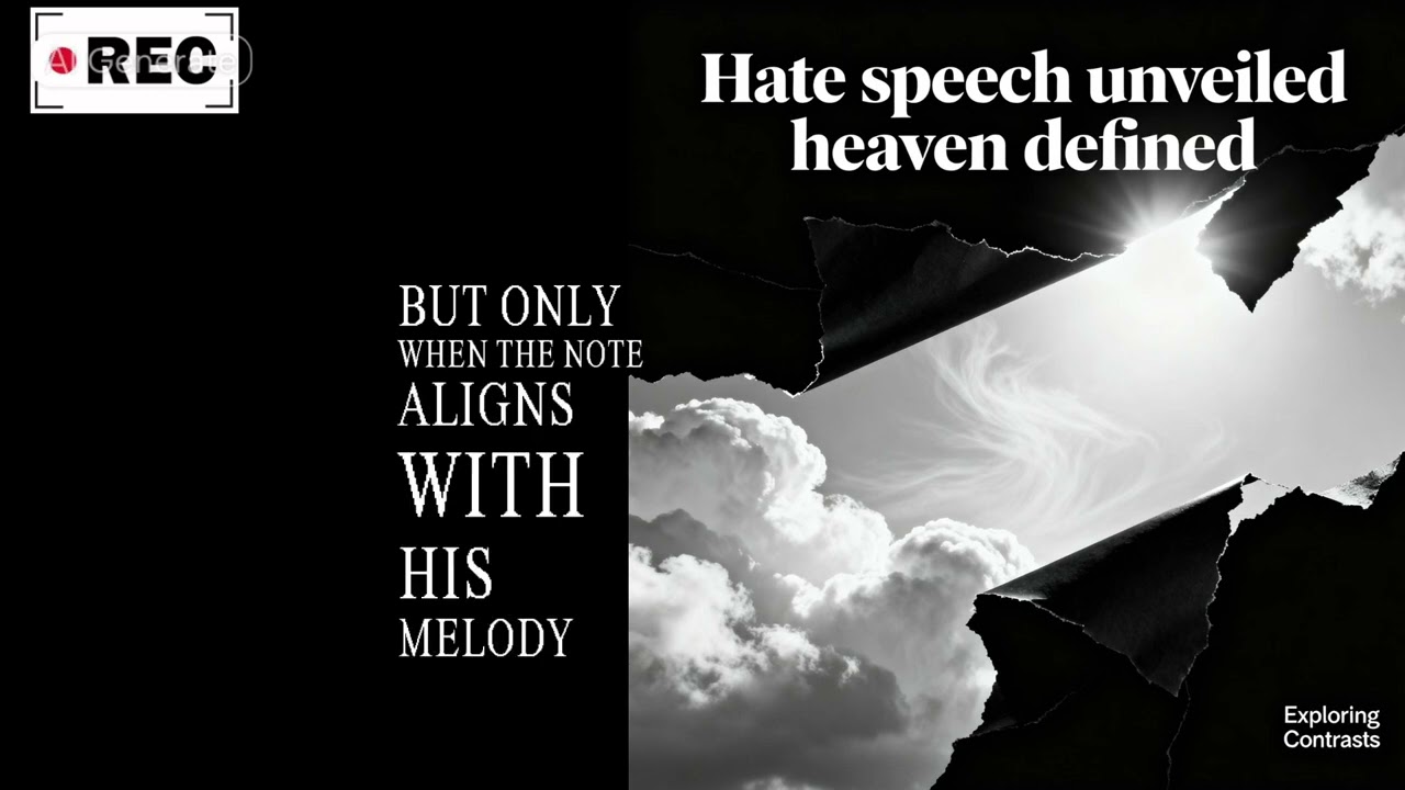 Hate Speech Unveiled:Heaven Defined 