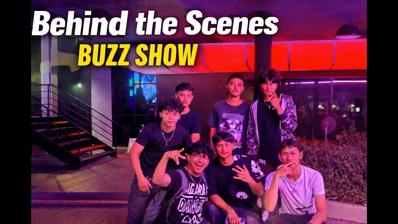 BEHIND THE SCENES - BUZZ SHOW