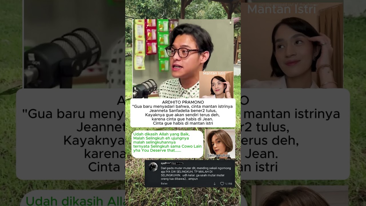 Ardhito Pramono, Cinta Gua Abies di Mantan Istri #ardhitopramono #selingkuh #shorts #shortvideo