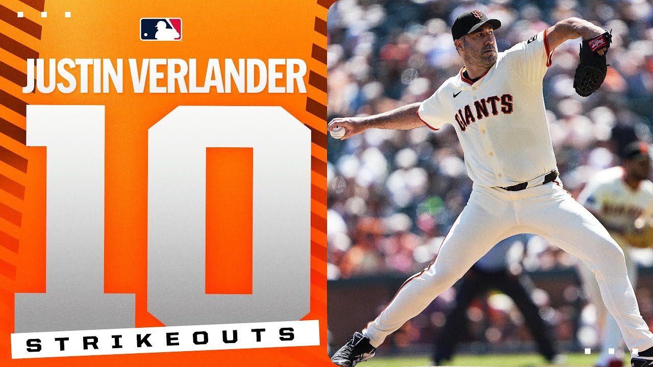 Justin Verlander delivers one for the ages! (TEN strikeouts at age 42) 😤