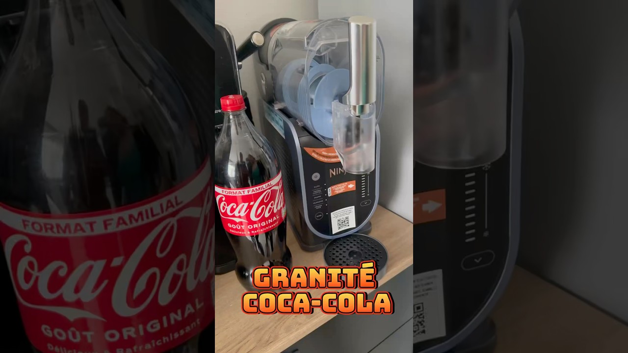 Ninja SLUSHi granit&eacute; CocaCola🍹#ninja #ninjaslushis #slushi #granite #glace #coca #cocacola #boisson