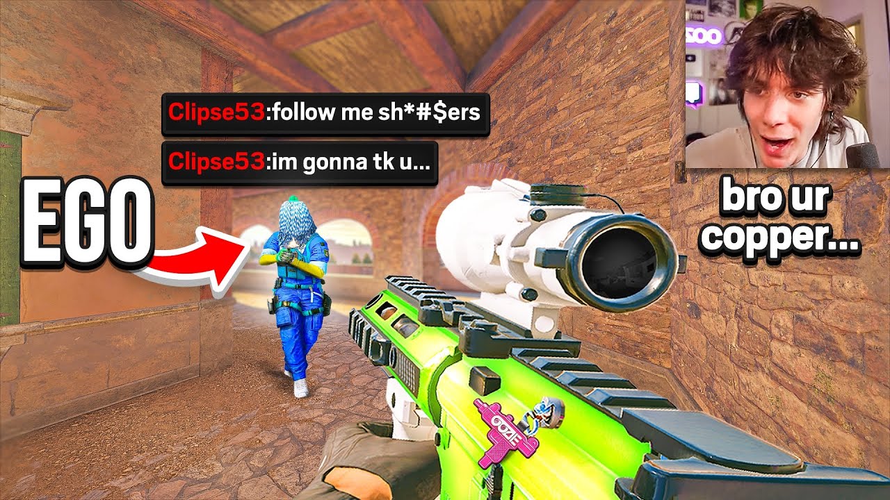 I Met The Highest EGO Teammate in SIEGE