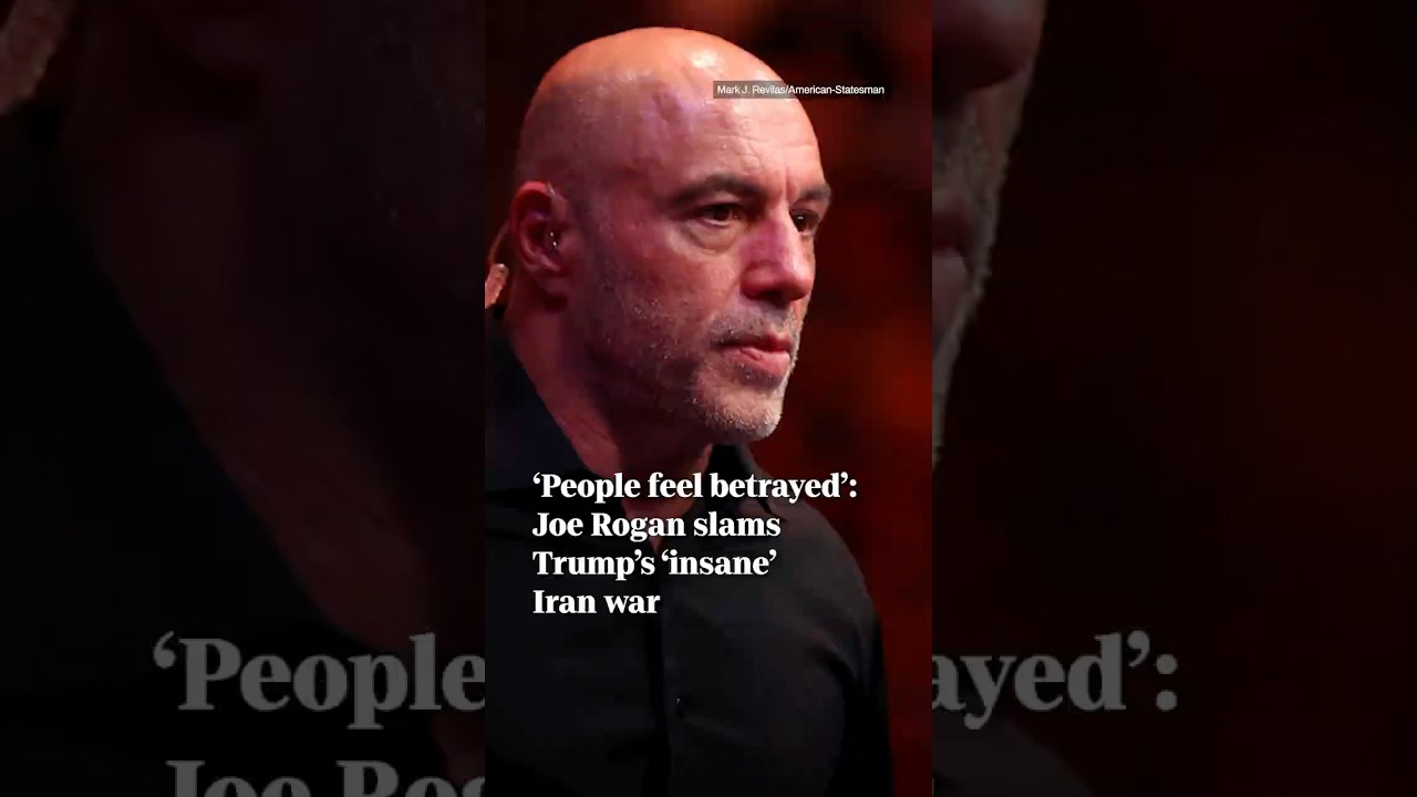 'This one is nuts': Joe Rogan blasts Trump's moves in U.S.-Israeli war against Iran