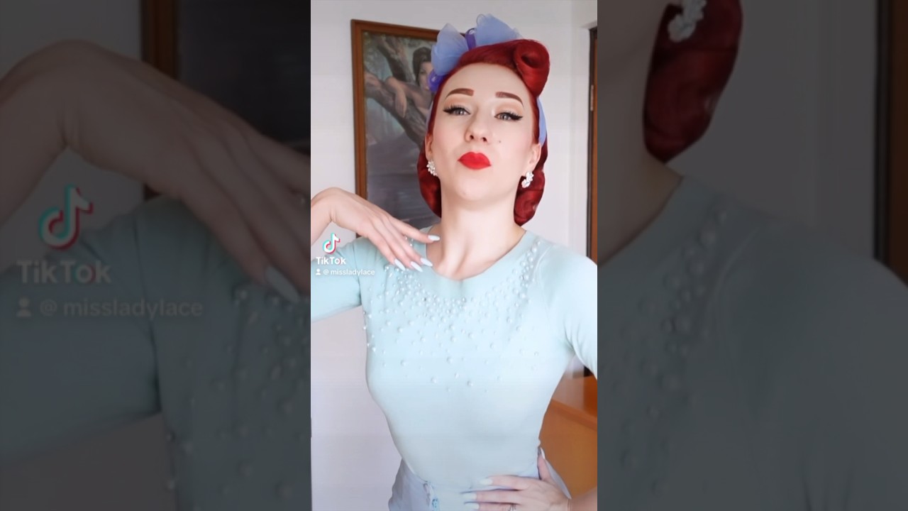new video in my pinup posing series going back to the basics with a tutorial showing the pinup pose