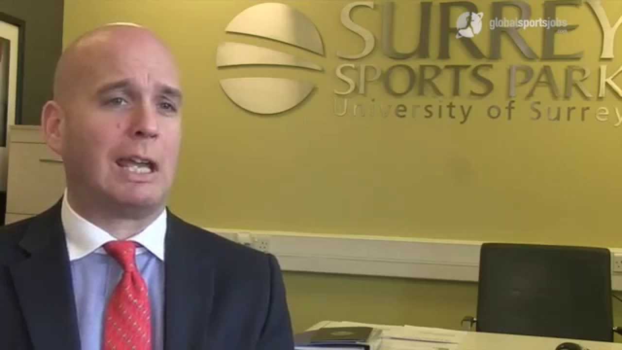 Jonathan Acott, Head of Operations, Surrey Sports Park