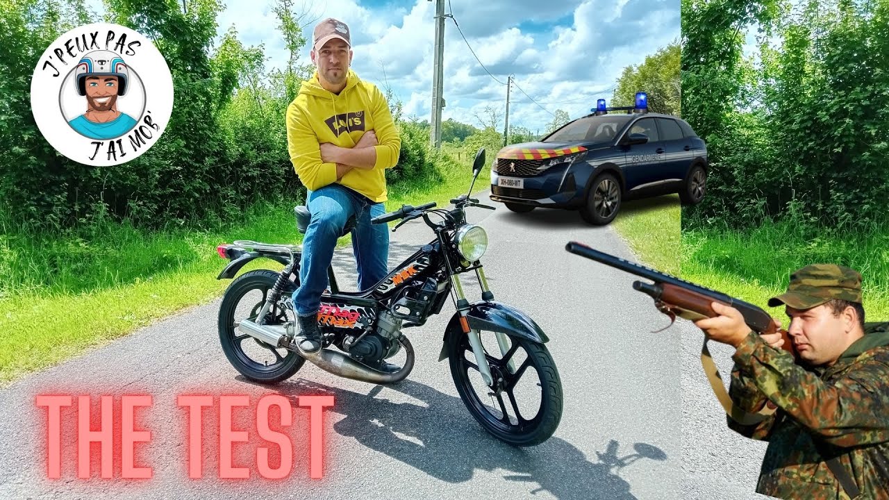 Gendarmerie 😱 Chasse au scooter 😋 Je Test des Mobs de Folie