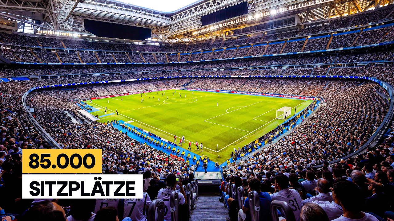 Das Neue 1,2 Mrd. € Santiago Bernabéu Von Real Madrid