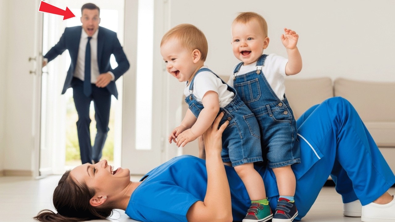 DER MILLIONÄR GAB VOR ZU VERREISEN – DOCH ENTDECKTE, WAS DAS KINDERMÄDCHEN MIT SEINEN KINDERN TAT