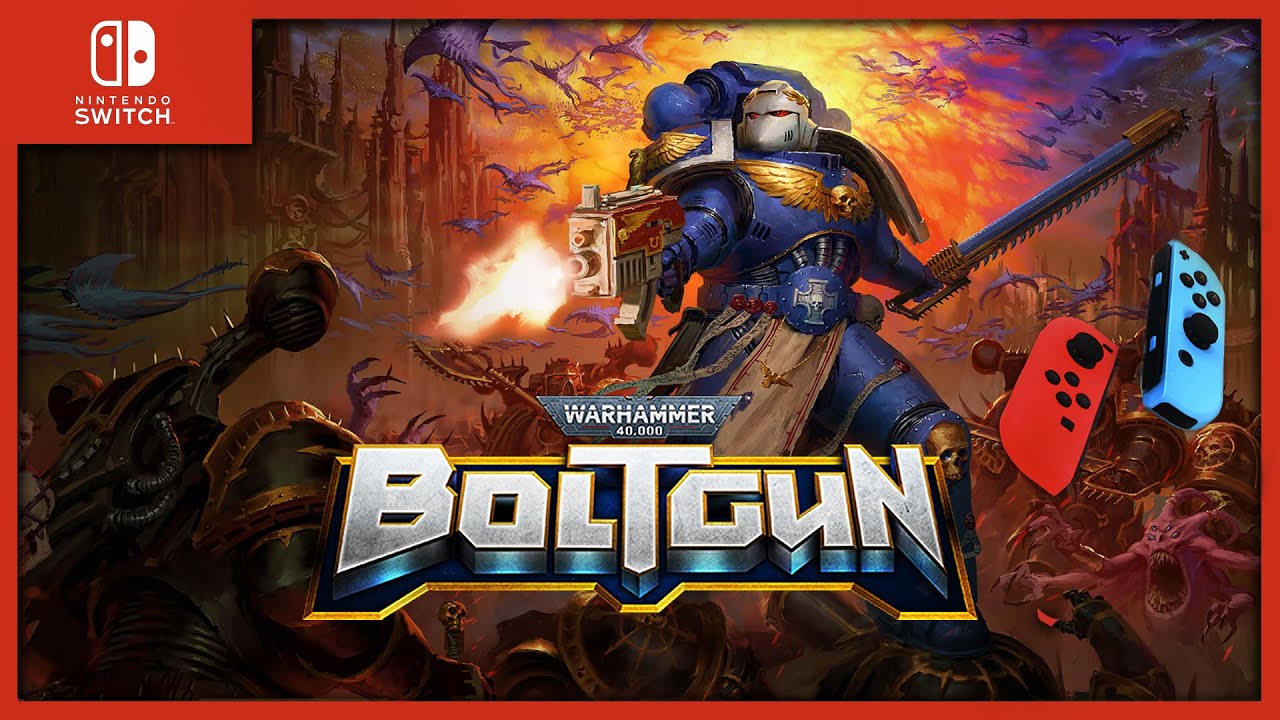 WARHAMMER 40000➤BOLTGUN➤NINTENDO SWITCH➤НИНТЕНДО СВИТЧ 🎮➤ОБЗОР➤СТОИТ ЛИ ПОКУПАТЬ?