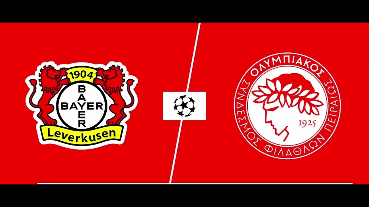 UEFA CL Bayer.L vs Olympiacos FC 0-0