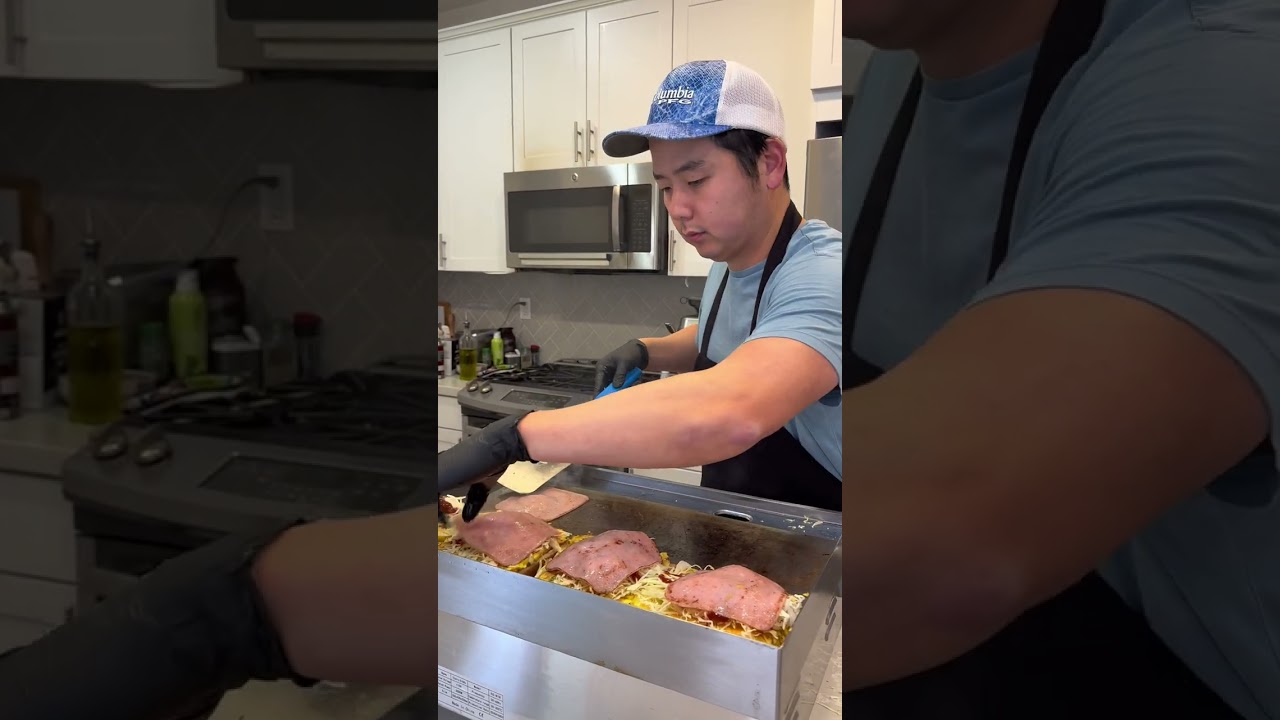 Making Korean Street Toast At Home