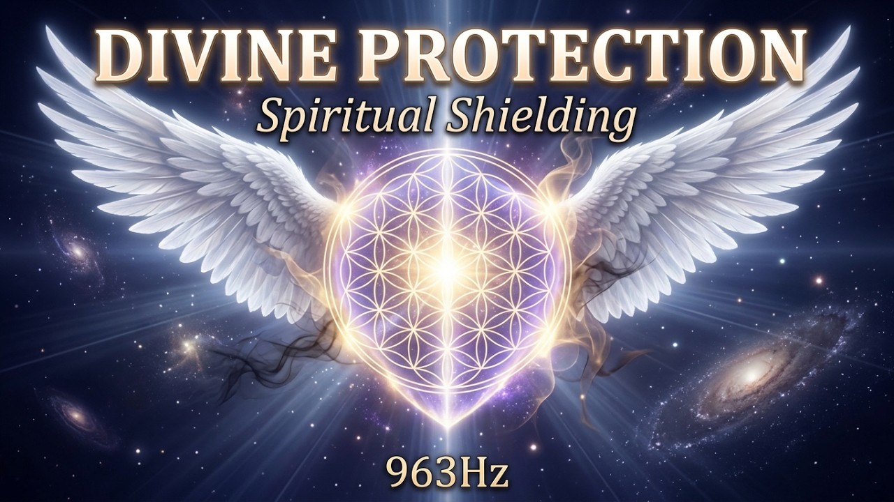 963Hz STOP Psychic Attacks NOW 🛡️ Divine Protection | Evil Eye Removal & Negative Energy Shield