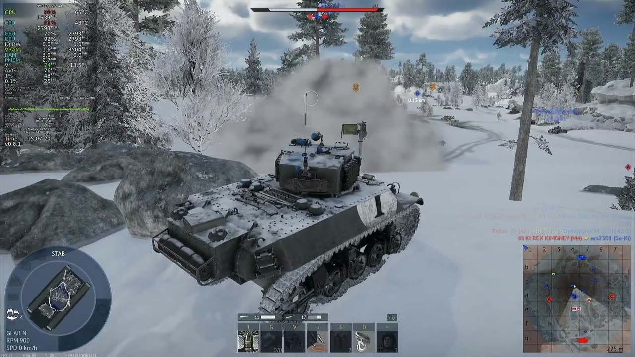 War Thunder Dual Core G1820 G1840 G3220 Linux 1080P High
