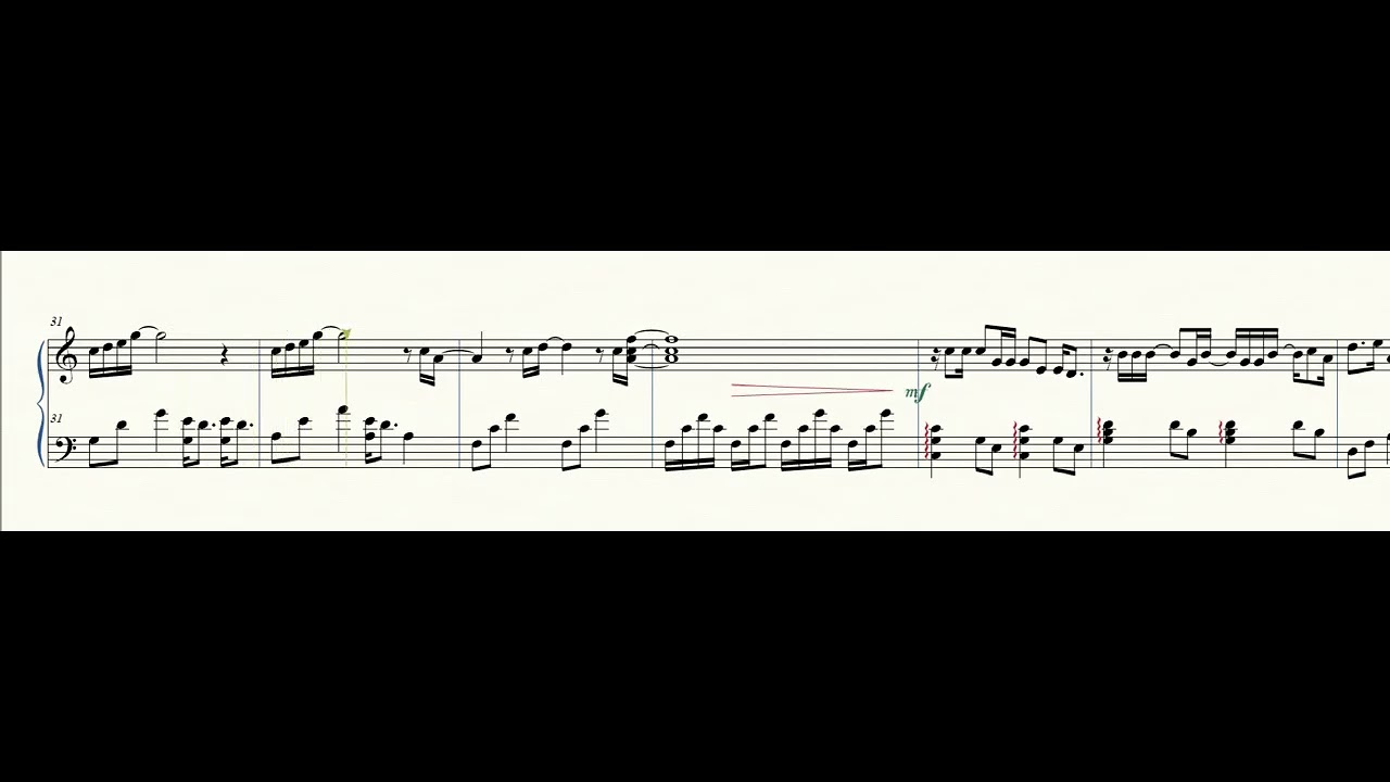 Never Enough from Greatest Showman arranged for lever harp in C (NO LEVER REQUIRED)