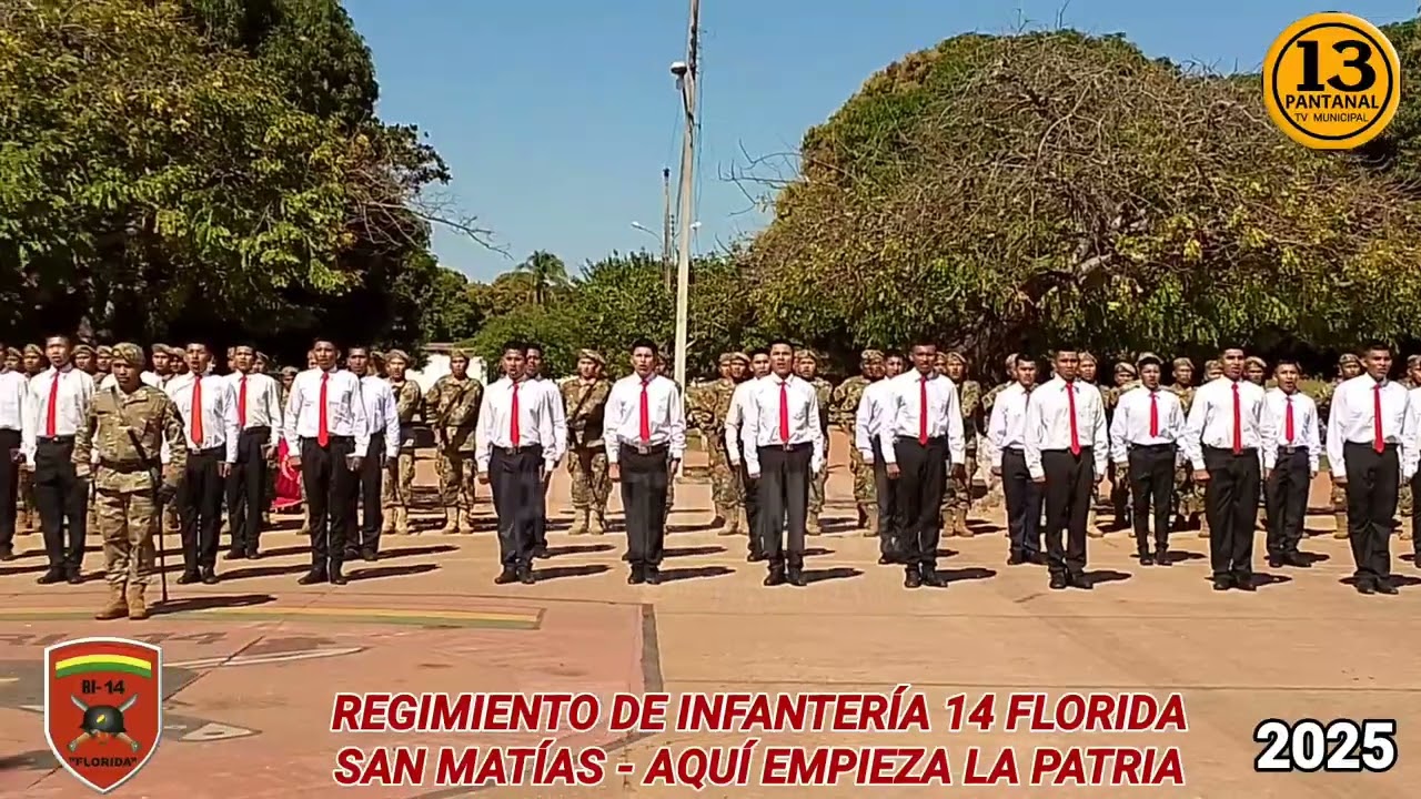 REGIMIENTO DE INFANTERÍA 14 FLORIDA - SAN MATÍAS - BOLIVIA