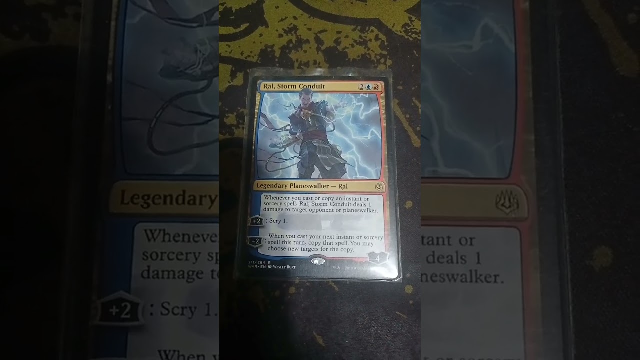 Ral, Storm Conduit #magicthegathering #mtg #oathbreaker #planeswalker #commander #edh