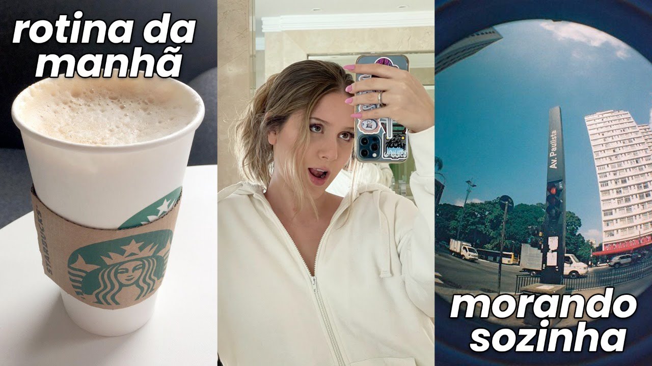 rotina da manha morando sozinha