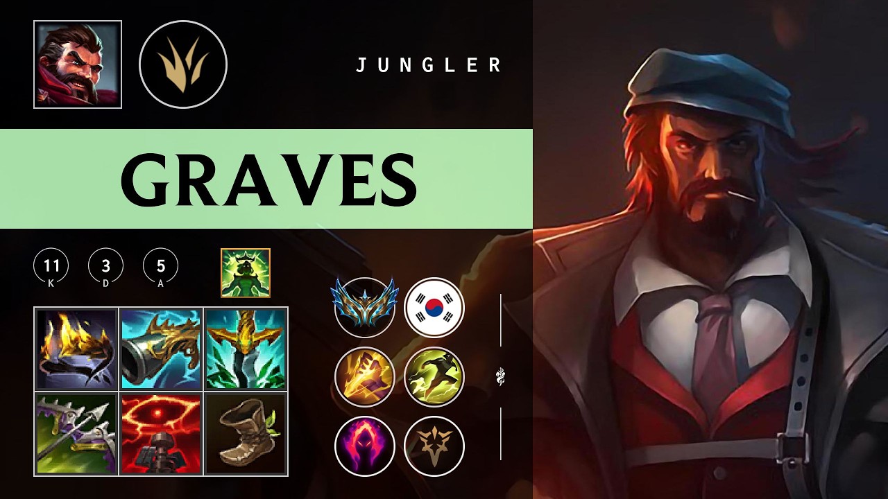 Graves Jungle vs Viego - KR Challenger Patch 26.06