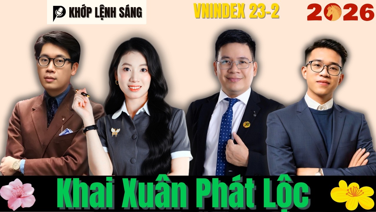VNIndex Khớp Lệnh: Khai Xuân Phát Lộc! | Phân Tích Thị Trường