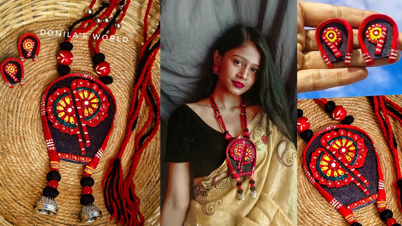 DIY HANDCRAFTED CLAY JEWELRY | CLAY JEWELRY MAKING AT HOME