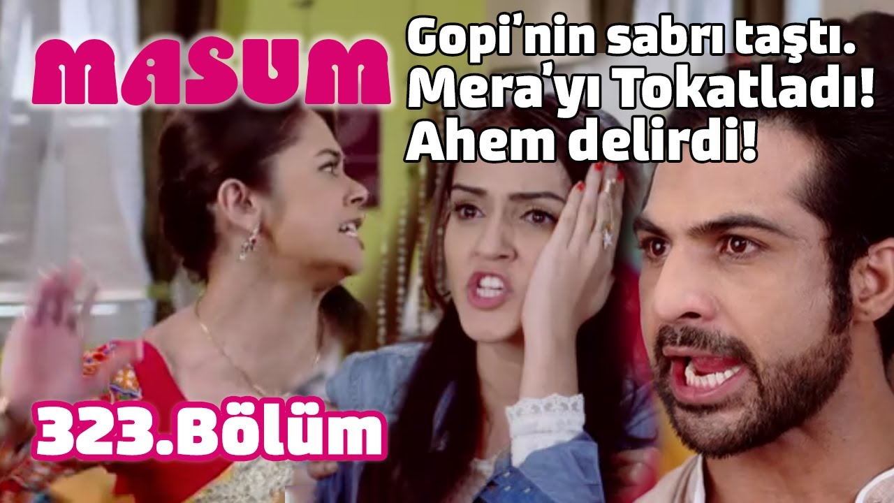 Masum 323. B&ouml;l&uuml;m | Gopi, Meera'ya Tokat Attı