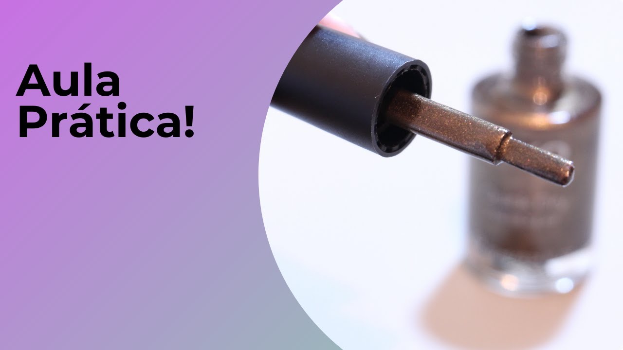 Esmaltação em gel Aula prática!